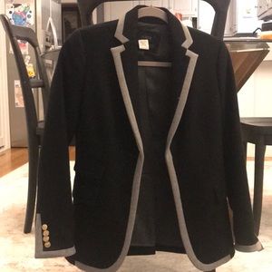 J. Crew Haching wool blazer